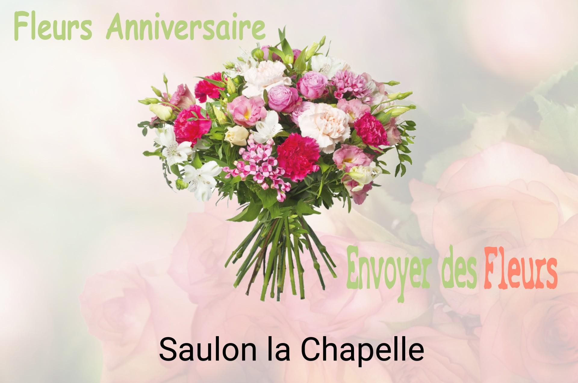 Bouquet de fleurs d’anniversaire livré à Saulon-la-Chapelle